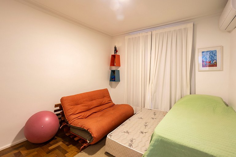 Wehome - Lindo, exclusivo, 3 quartos, ar-cond