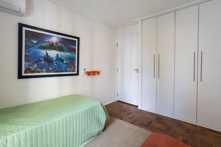 Wehome - Apartamento lindo e exclusivo, com 3 quartos e ar-c