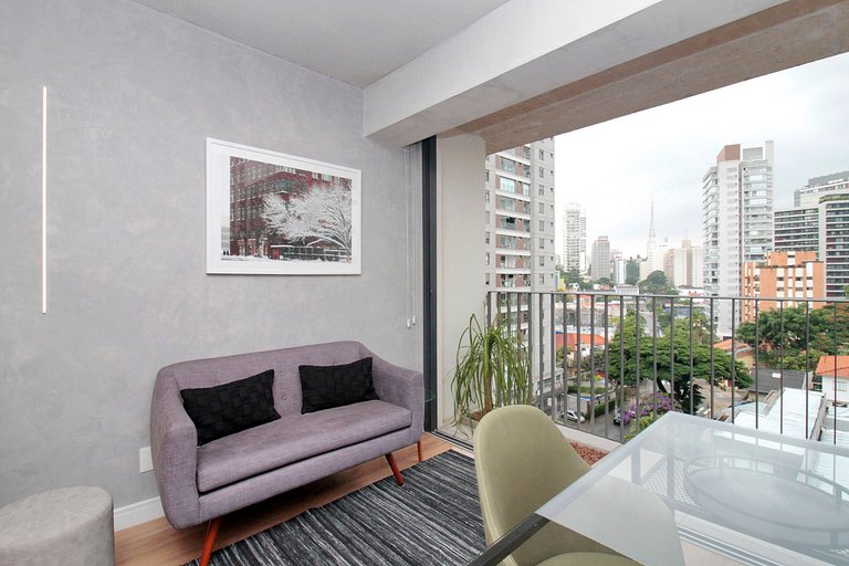 Flat de 1 habitación amueblado en Vila Madalena | WeHome