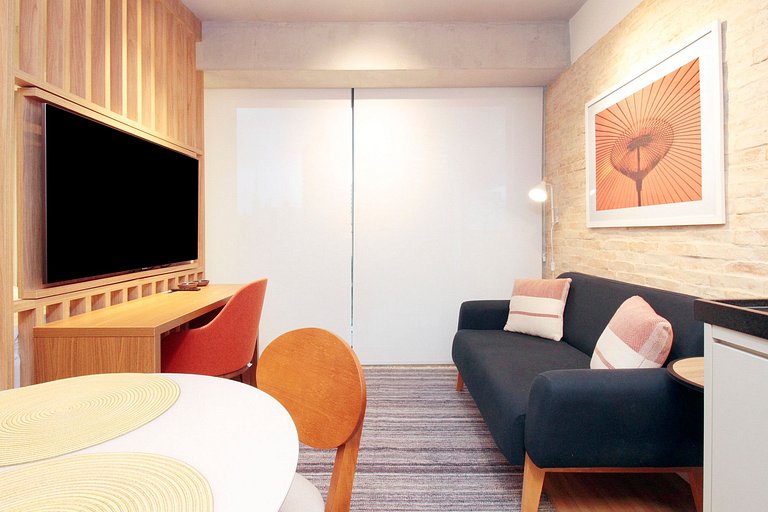 Wehome - Estudio elegante en Vila Madalena