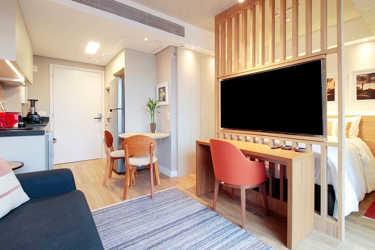 Wehome - Estudio elegante en Vila Madalena