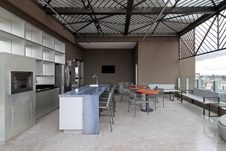 Unique 1-bedroom apartment in Vila Mariana