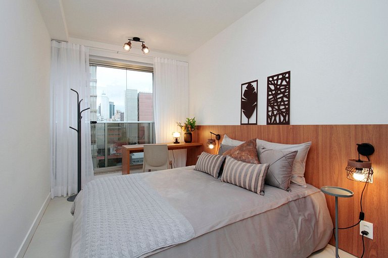 Flat de 1 quarto mobiliado na Vila Mariana | WeHome
