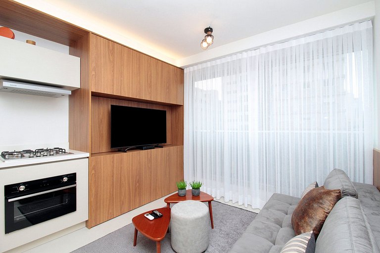 Flat de 1 quarto mobiliado na Vila Mariana | WeHome