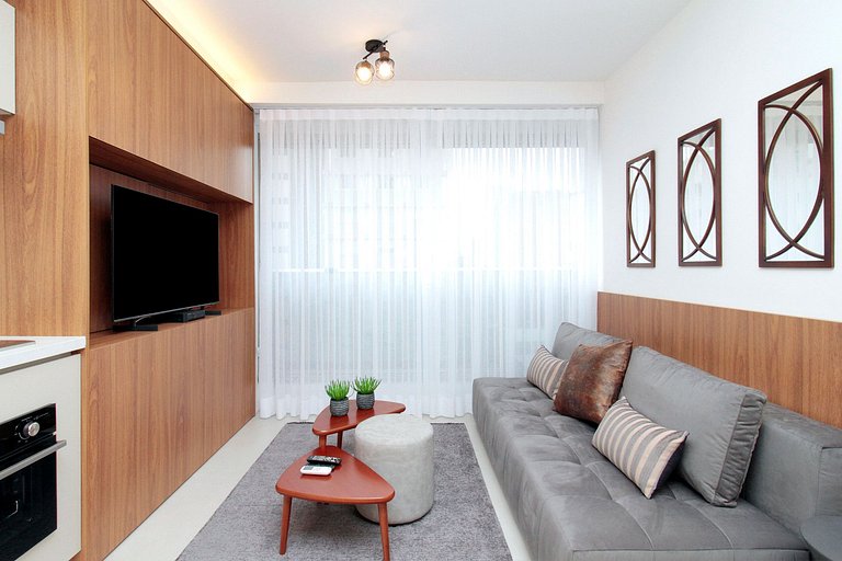 Flat de 1 quarto mobiliado na Vila Mariana | WeHome