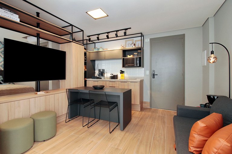 Flat de 1 quarto mobiliado nos Jardins | WeHome