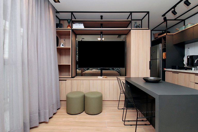 Flat de 1 quarto mobiliado nos Jardins | WeHome