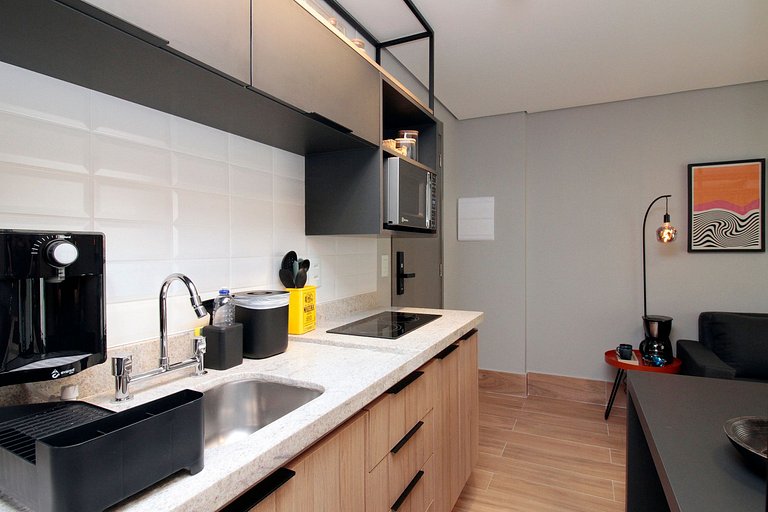 Flat de 1 quarto mobiliado nos Jardins | WeHome