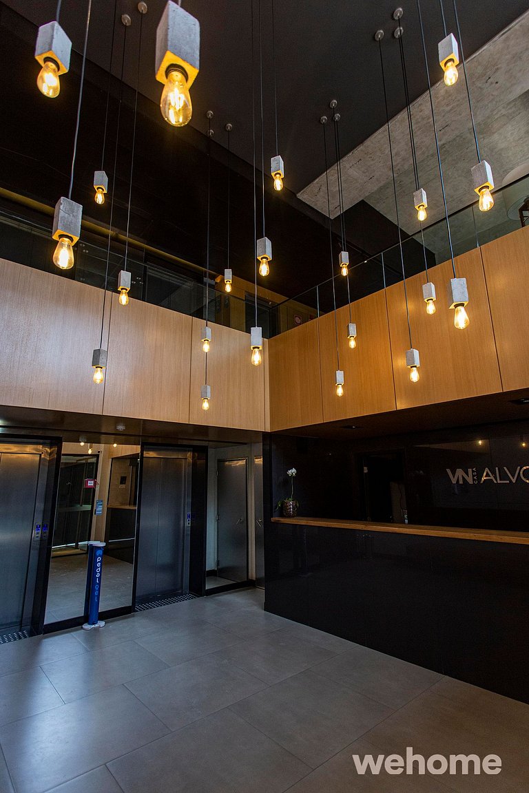 Wehome - Studio com Coworking e vista incrível!