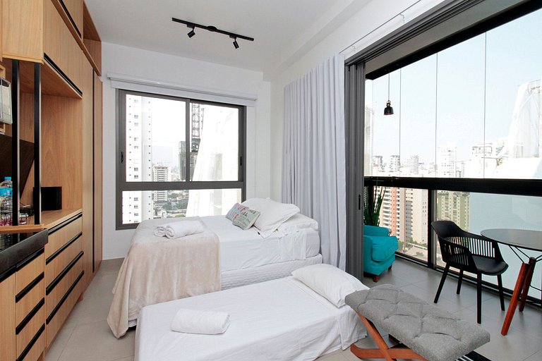 Wehome - Estudio con coworking y vista increíble