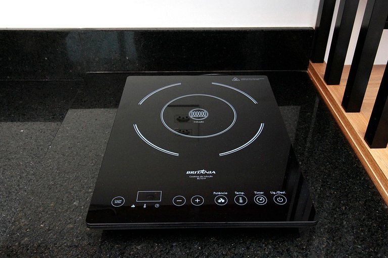 Wehome - Studio com Coworking e vista incrível!