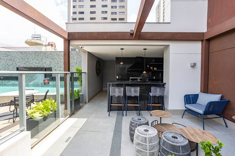 Wehome - Estudio moderno y sofisticado en Vila Mariana