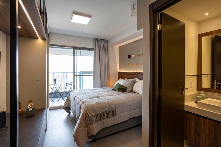 Wehome - Novíssimo e lindo studio na Vila Mariana