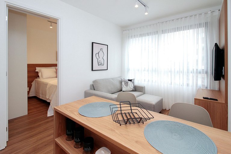 Wehome - With 2 bedrooms just steps from Ibirapuera Park