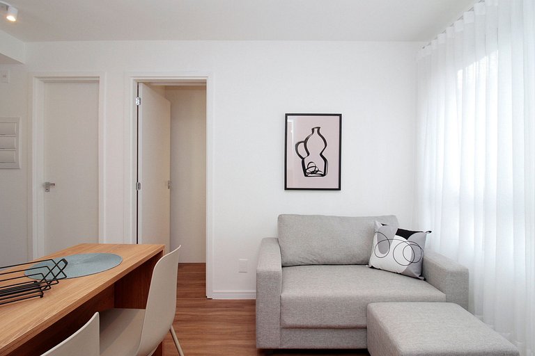 Wehome - With 2 bedrooms just steps from Ibirapuera Park