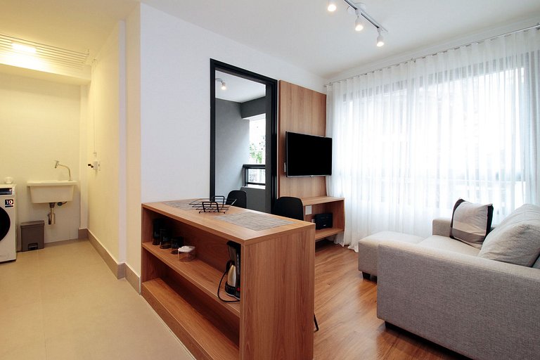 Wehome - 1 dormitorio en edificio moderno, junto al Ibirapue