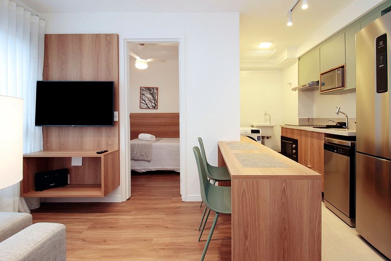 Wehome - 2 habitaciones, completo y al lado del Ibirapuera