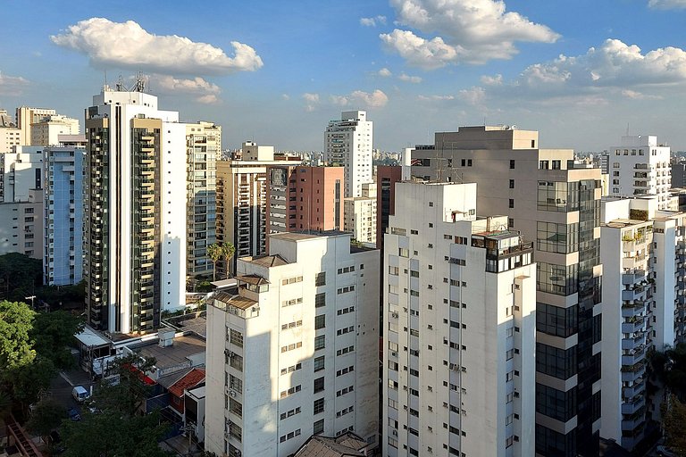 Wehome - Reformado e lindo em hotel, acomoda 4!