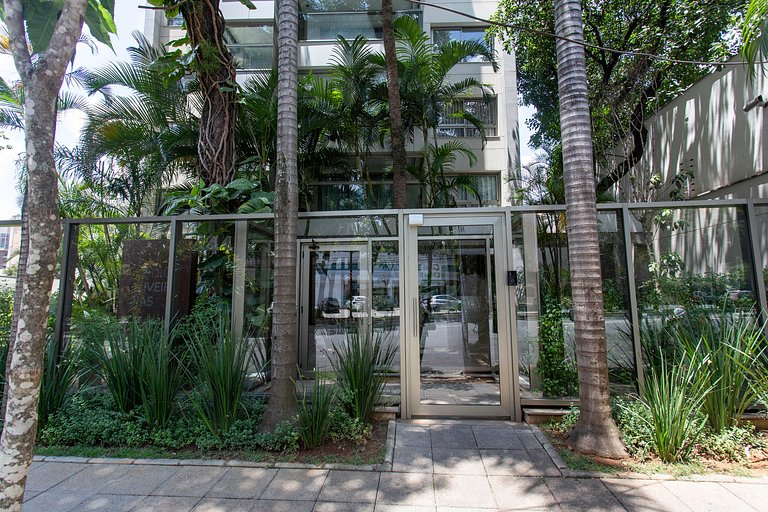 Wehome - Studio elegante com quintal, nos Jardins