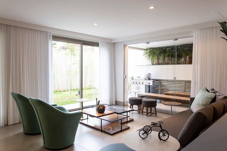 Wehome - Estudio elegante con patio trasero privado