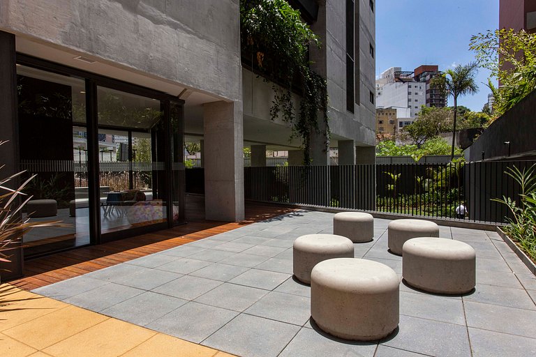 Flat de 3 habitaciones amueblado en Vila Madalena | WeHome