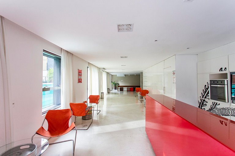 Wehome - O preferido do Brooklin, com 2 quartos e ar-condici