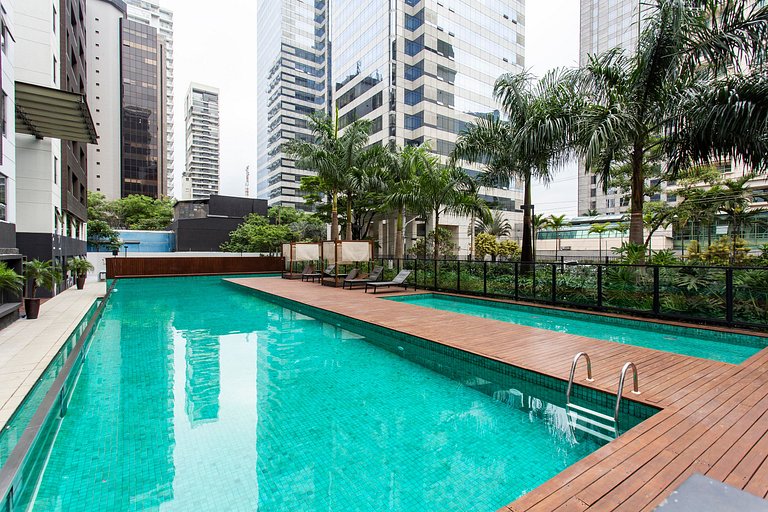 Wehome - O preferido do Brooklin, com 2 quartos e ar-condici