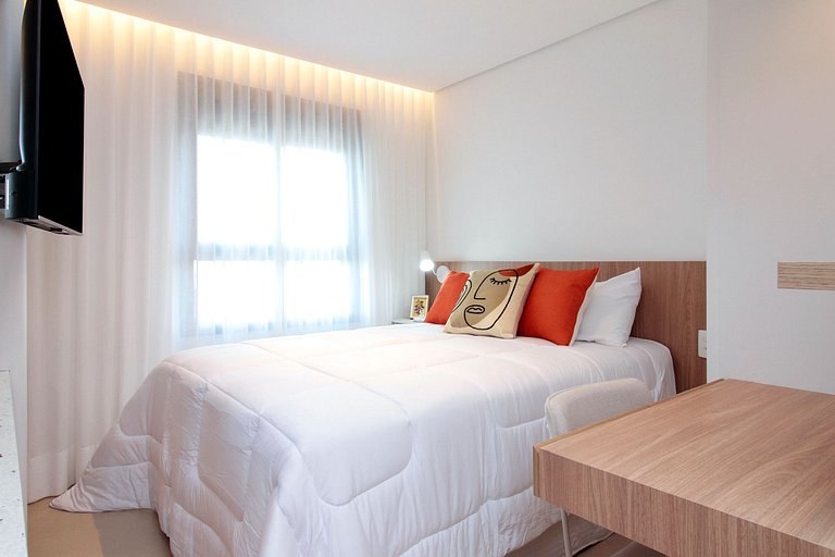 Flat de 1 habitación amueblado en Pinheiros | WeHome