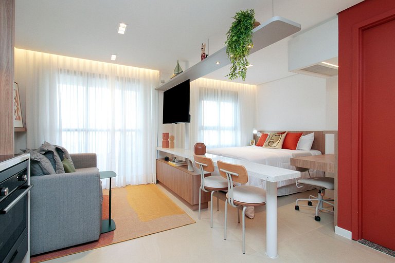 Flat de 1 habitación amueblado en Pinheiros | WeHome
