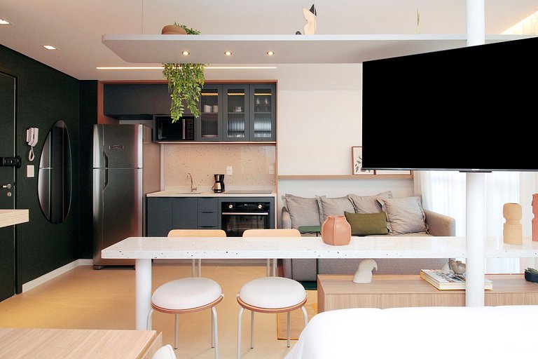 Flat de 1 habitación amueblado en Pinheiros | WeHome