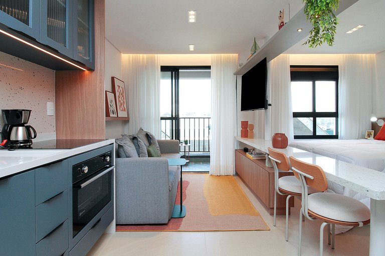 Flat de 1 quarto em Pinheiros | B- side Rebouças | WeHome