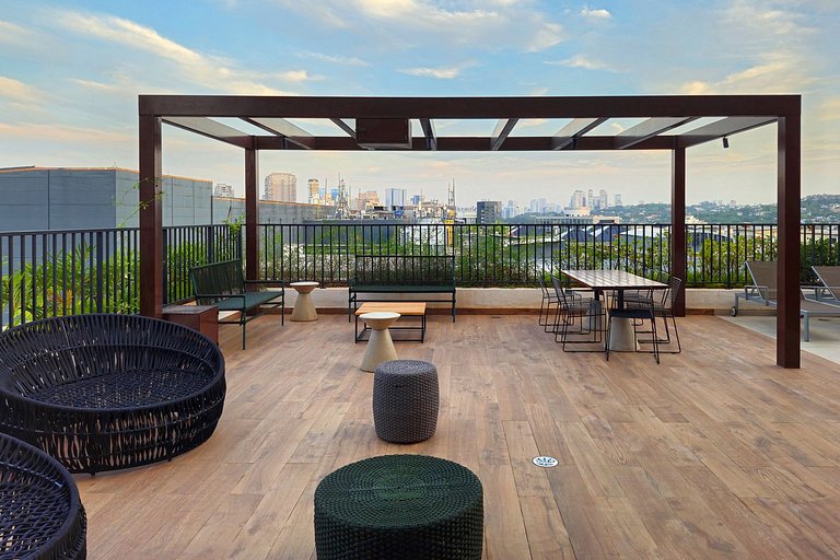 Flat de 1 habitación amueblado en Pinheiros | WeHome