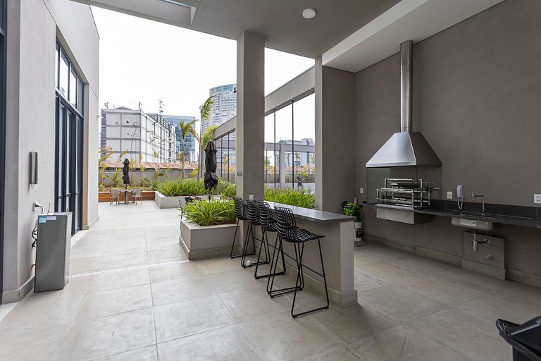 Flat de 1 habitación amueblado en Pinheiros | WeHome