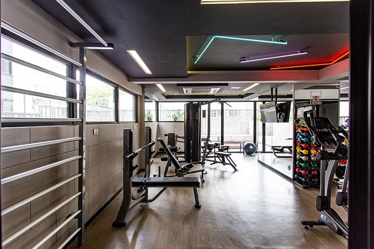 Wehome: 2 habitaciones, aire acondicionado y lazer completo