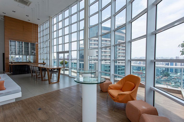 Wehome - Aconchegante com varanda e vista em Pinheiros