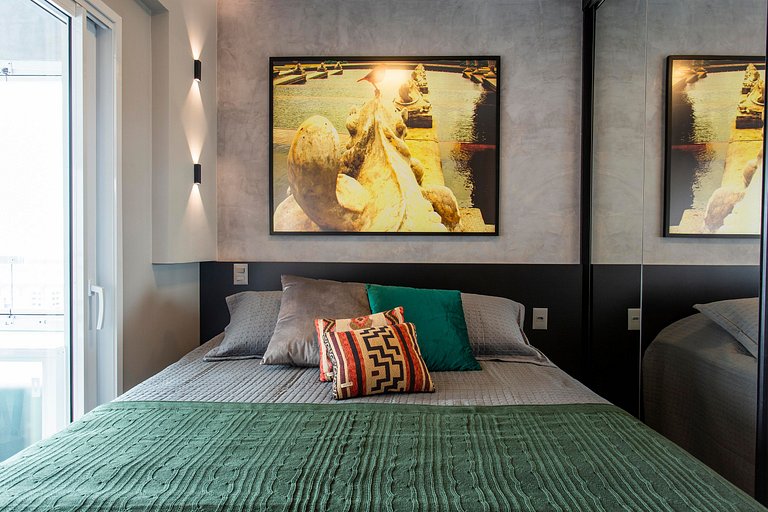 Wehome - Aconchegante com varanda e vista em Pinheiros