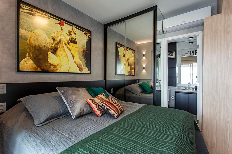 Wehome - Aconchegante com varanda e vista em Pinheiros