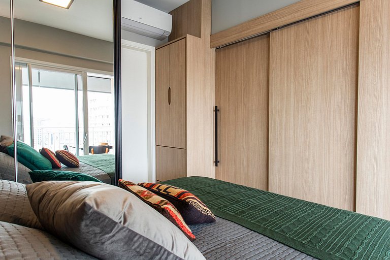 Wehome - Aconchegante com varanda e vista em Pinheiros