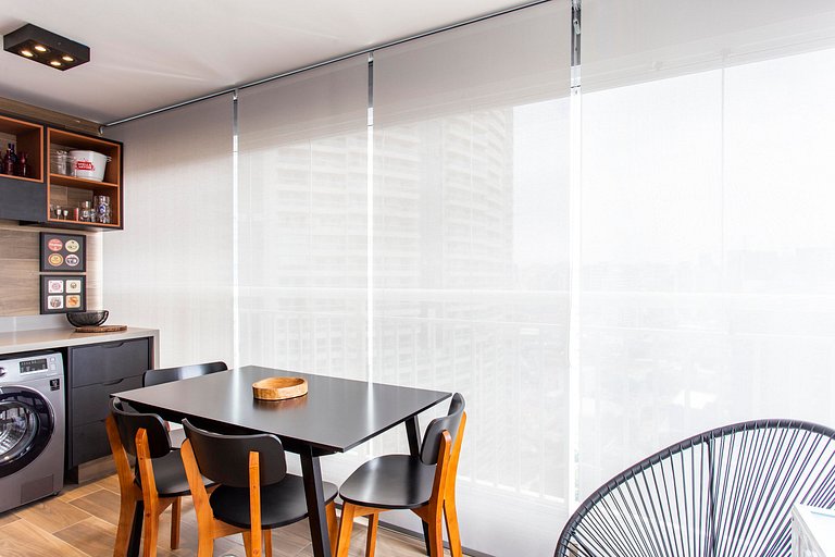 Wehome - Aconchegante com varanda e vista em Pinheiros