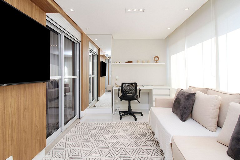 Wehome - Nas alturas! 25o andar, lindo e exclusivo