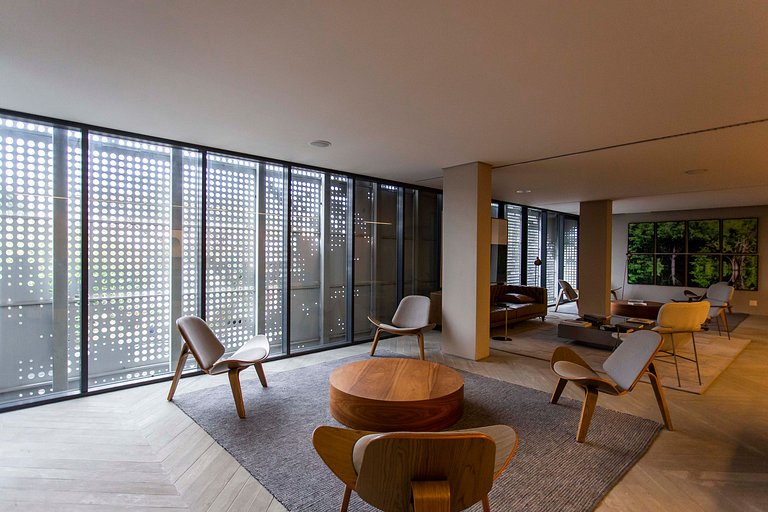 Aproveite uma vista espetacular da cidade próxima à Faria Li