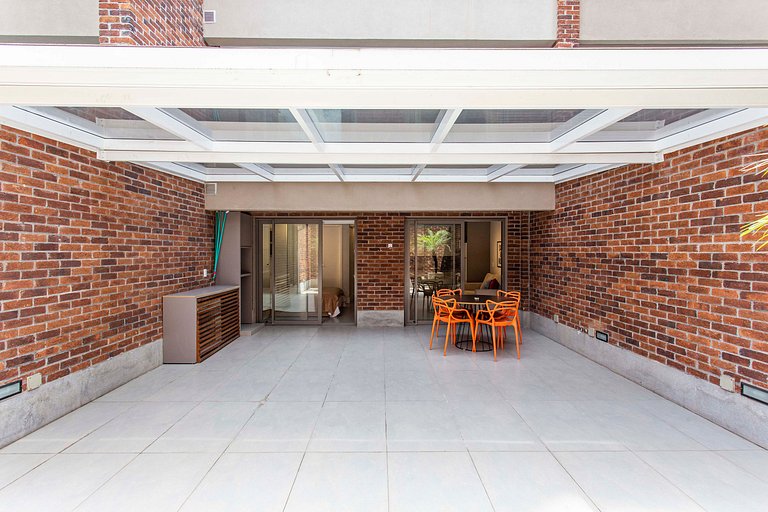 Wehome - Studio Garden con un patio trasero