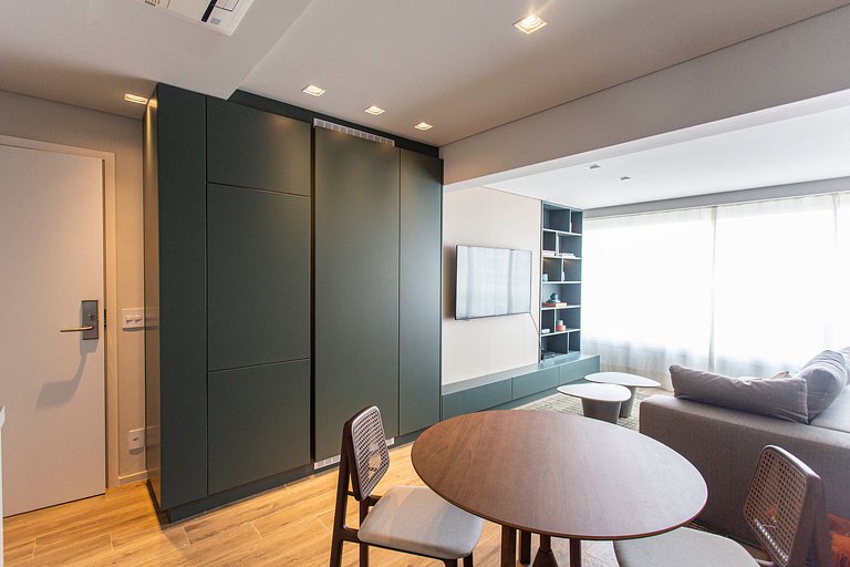 Flat de 1 habitación amueblado en Vila Olímpia | WeHome