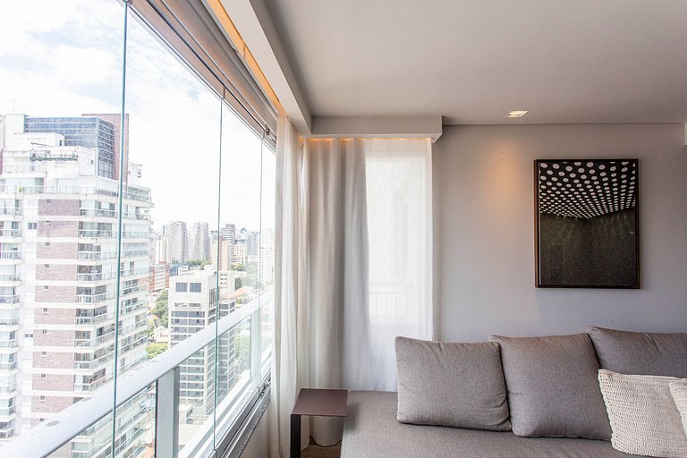 Flat de 1 habitación amueblado en Vila Olímpia | WeHome