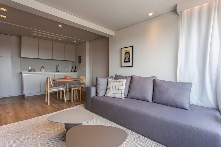 Flat de 1 habitación amueblado en Vila Olímpia | WeHome