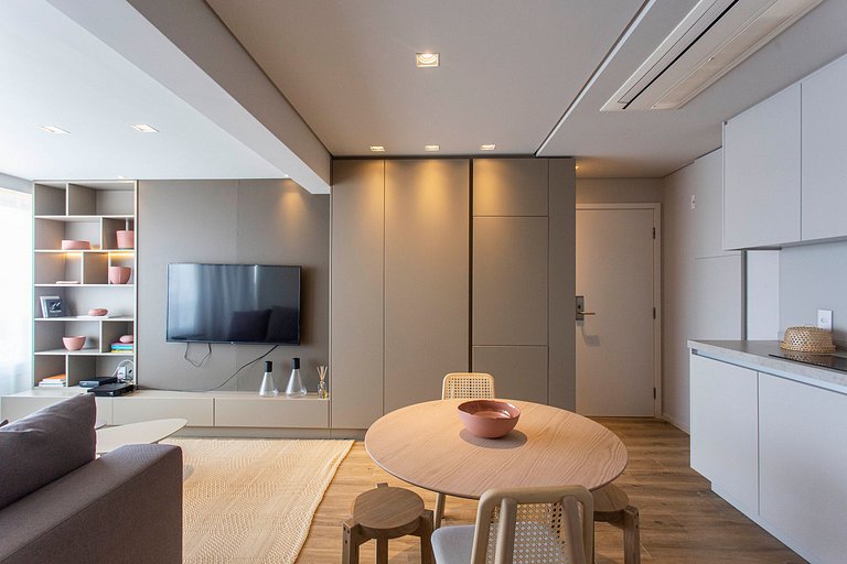 Flat de 1 habitación amueblado en Vila Olímpia | WeHome