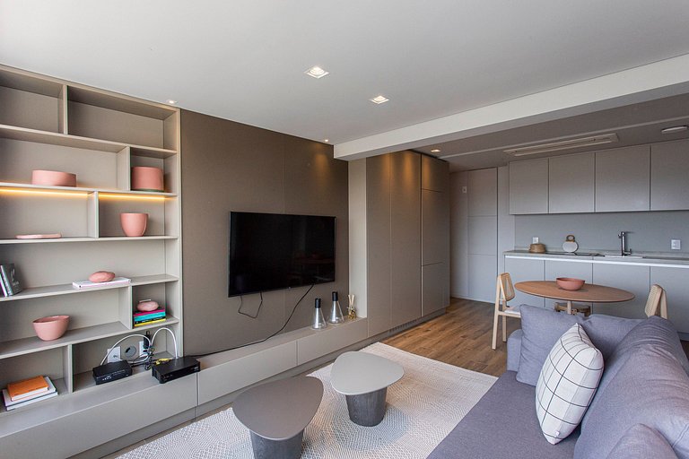 Flat de 1 habitación amueblado en Vila Olímpia | WeHome