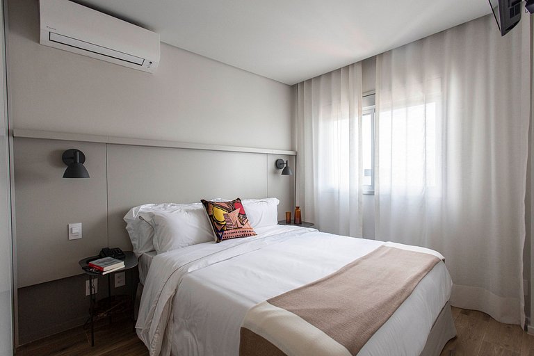 Flat de 1 habitación amueblado en Vila Olímpia | WeHome