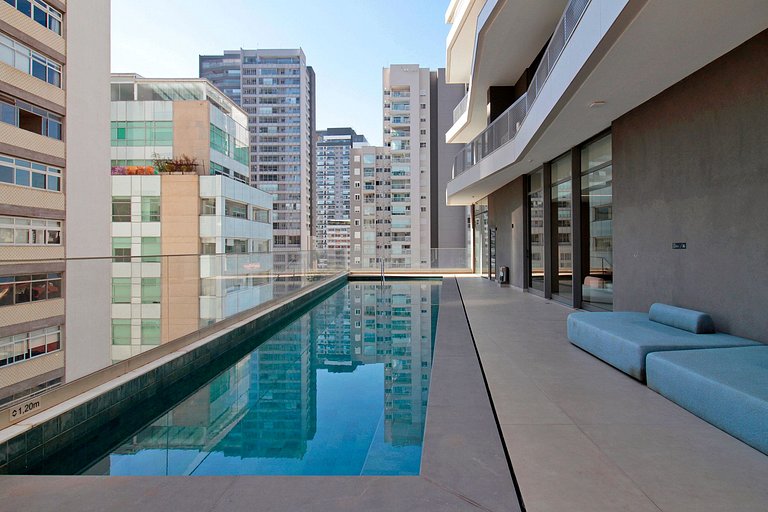 Flat de 1 quarto em Pinheiros | WeHome