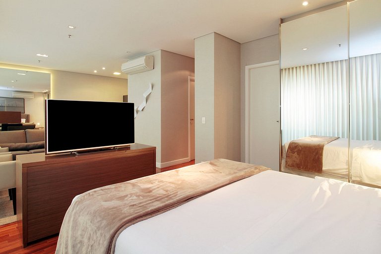 Wehome - Studio limpo e espaçoso na Faria Lima